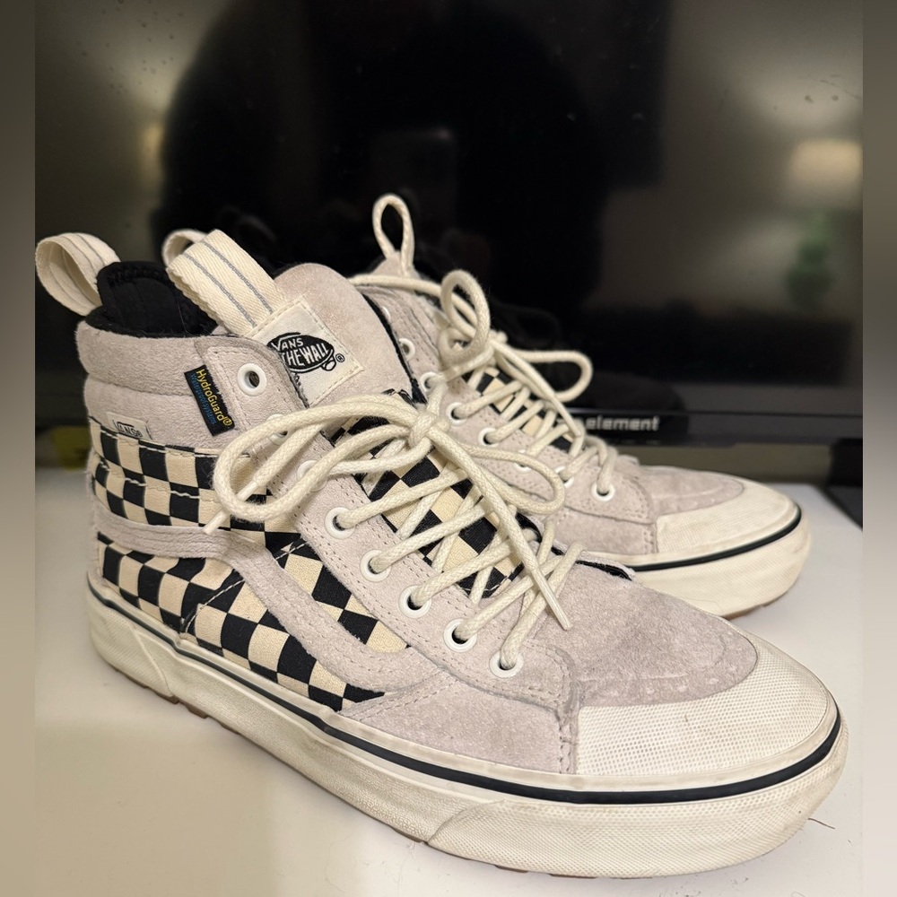 Vans Checkered High Tops